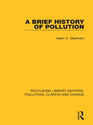 cover image of A Brief History of Pollution